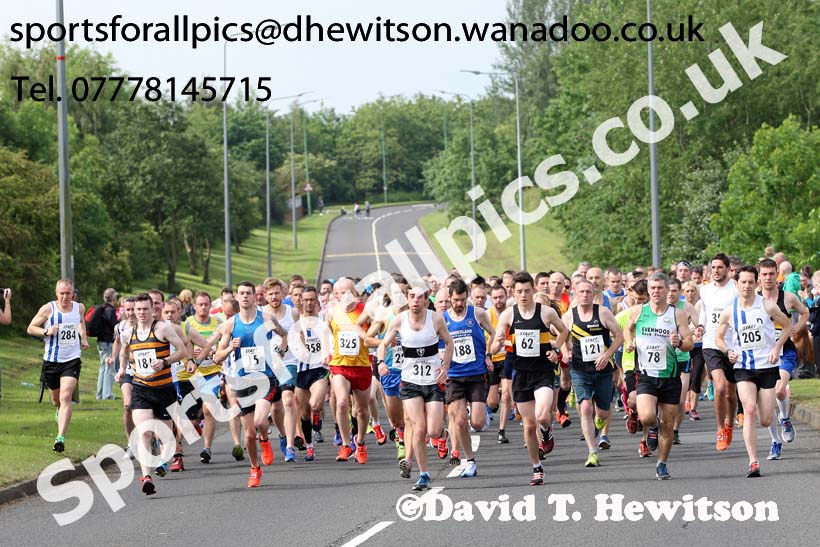 Newton Aycliffe 10k Road Race, County Durham. Photo: David T. Hewitson/Sports for All Pics